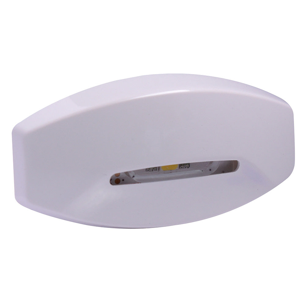 Lumitec Fiji Courtesy Light - White Housing - Indirect RGBW Lights - 4-Pack (101754)