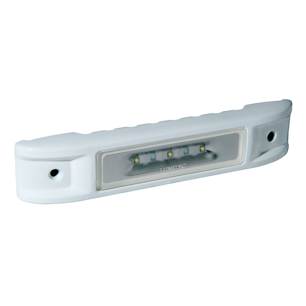 Lumitec Ibiza LED Engine Room Light - Blue/White Dimming - White Finish (101522)