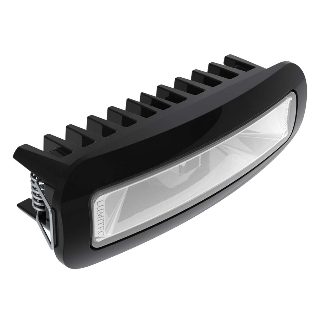 Lumitec Capri3 Spreader Light - White/Red Dimming - Black Housing (101727)