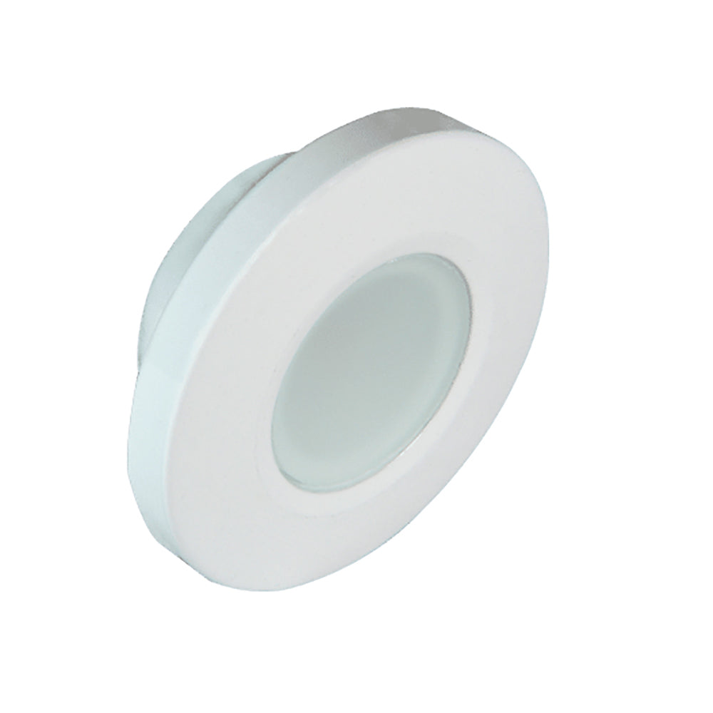 Lumitec Orbit Flush Mount Down Light Spectrum RGBW - White Housing (112527)
