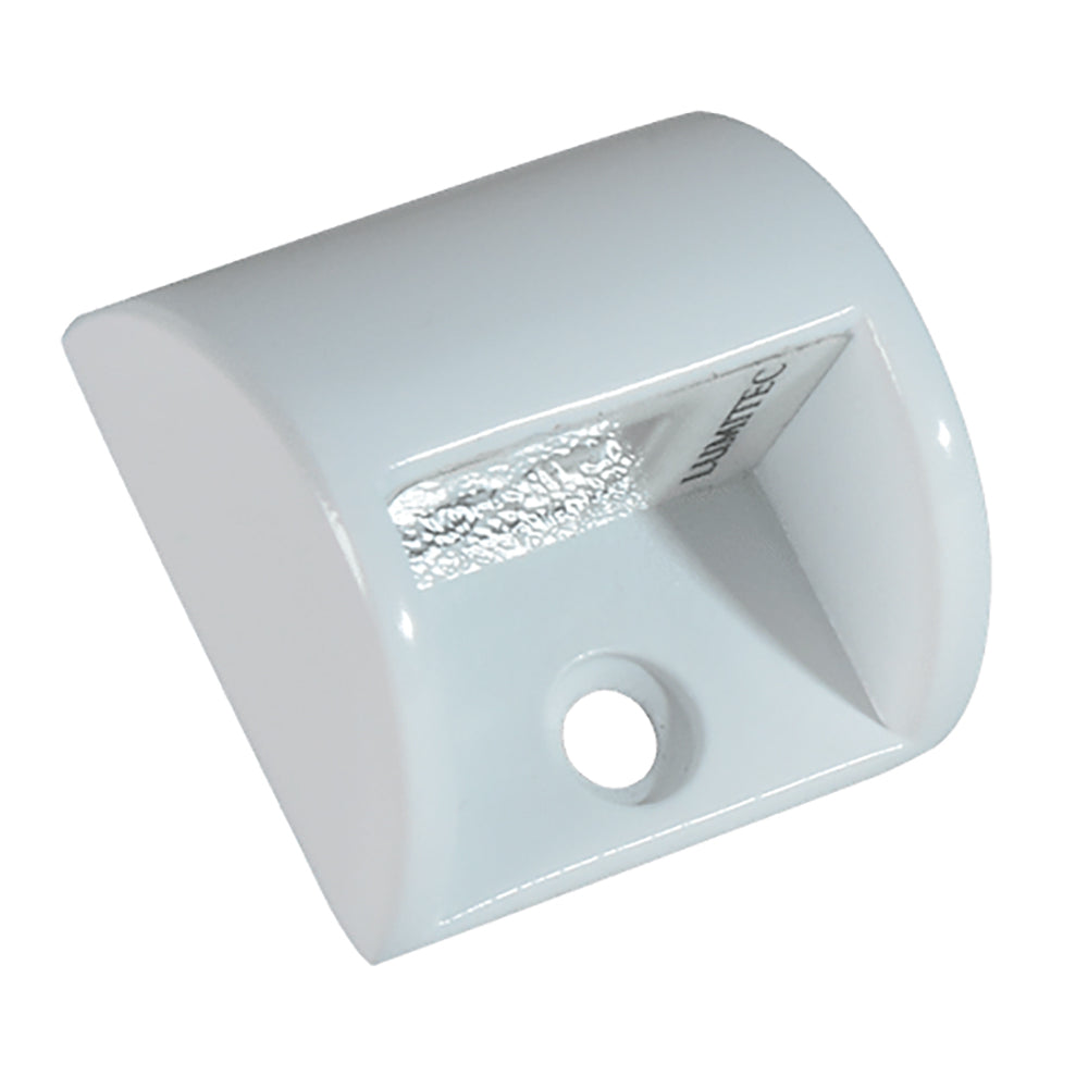 Lumitec Andros - Courtesy Light - White Powder Coat Finish - Red Non-Dimming (101048)
