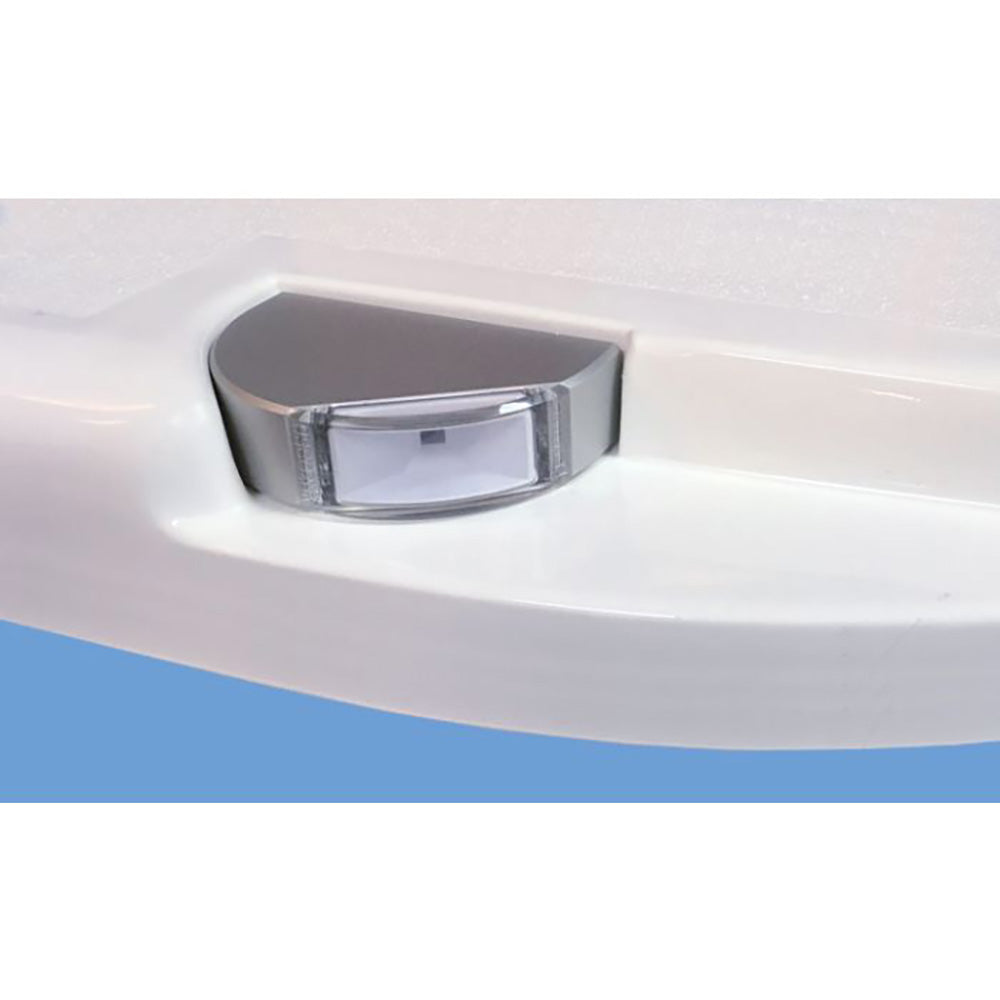 Lumitec Surface Mount Aluminum Navigation Light Port - Red (101845)