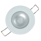 Lumitec Mirage - Flush Mount Down Light - Glass Finish - 3-Color Red/Blue Non Dimming with White Dimming (113198)