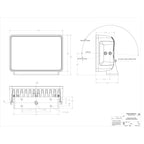 Lumitec Maxillume h120 - Trunnion Mount Flood Light - White Housing - White Dimming (101346)