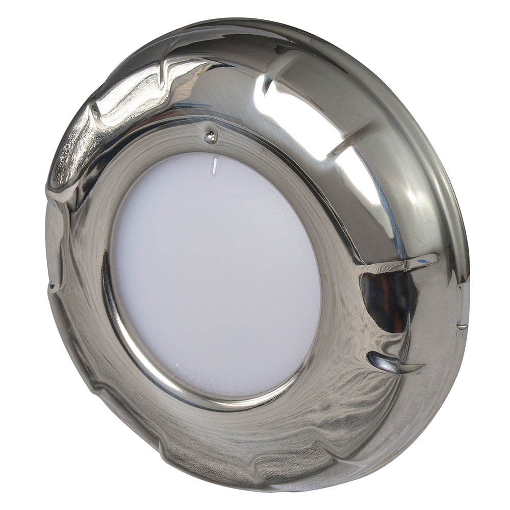 Lumitec Aurora - LED Dome Light - Polished SS Finish - White Dimming (101137)