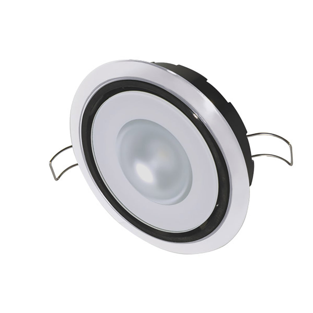 Lumitec Mirage Positionable Down Light - Spectrum RGBW Dimming - White Bezel (115127)
