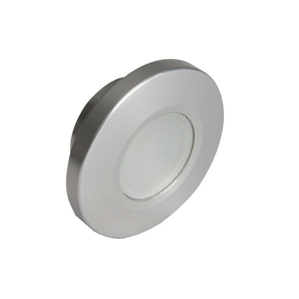 Lumitec Orbit Flush Mount LED Down Light, White/Red/Blue/Purple, Black Finish, IP67, 10-30V (112550)