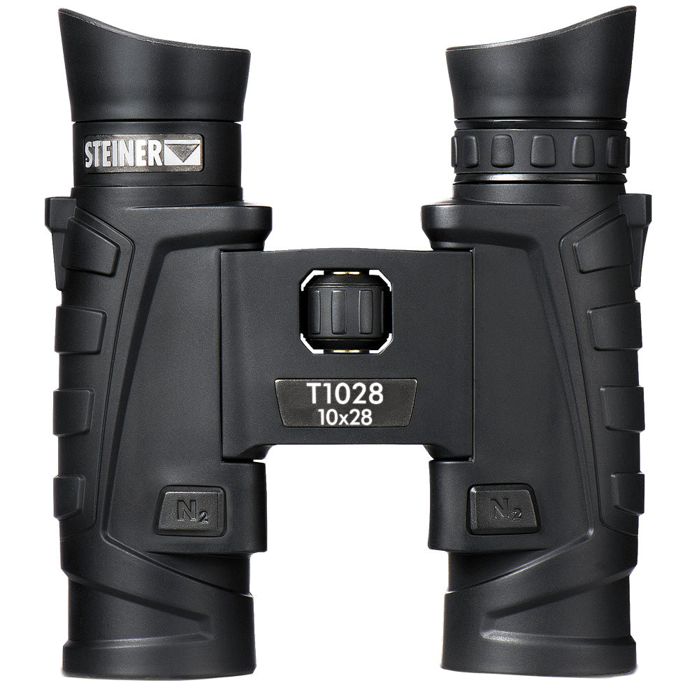 Steiner T1028 Tactical 10x28 Fogproof & Shockproof Binoculars with High-Definition Lenses & ClicLoc (2004)
