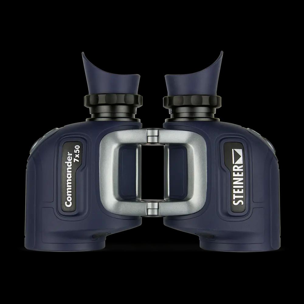 Steiner Commander 7x50 Open-Hinge Marine Binoculars with Diamond Lens Coating and High-Definition Optics (2347)