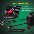 Battery Tender PowerPlus 12V 26  Amp On-Board Lithium Compatible Battery Charger & Maintainer (022-2011-DL-WH)