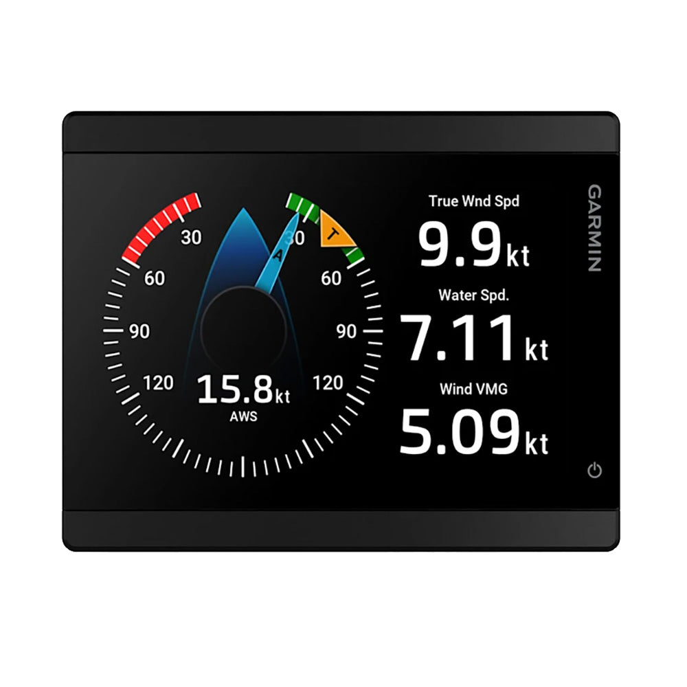 Garmin GMI 40 43mm Wired Sail Pack with 2 GMI 40 Marine Instruments, gWind Wired, and GDT 43/GST 43 Transducers (010-03411-40)