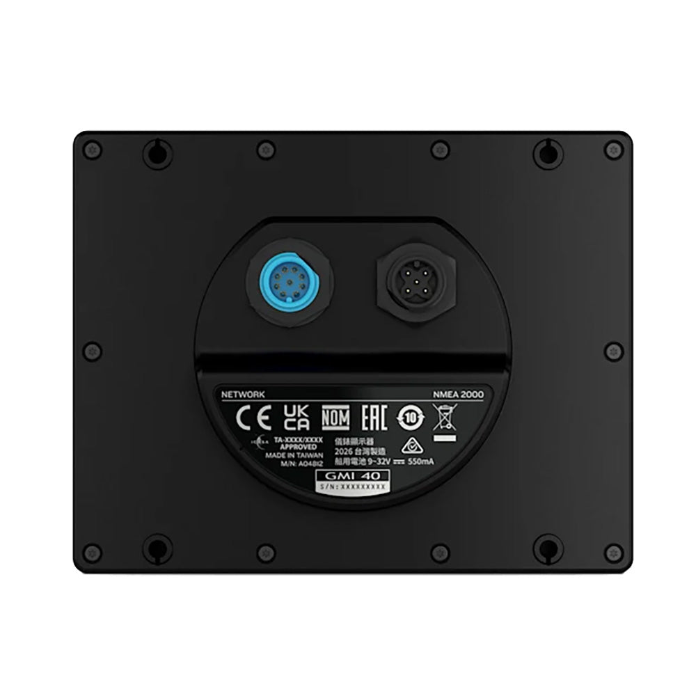 Garmin GMI 40 43mm Wireless Sail Pack with 2 GMI 40 Marine Instruments, gWind Wireless 2, and GDT 43/GST 43 Transducers (010-03411-50)